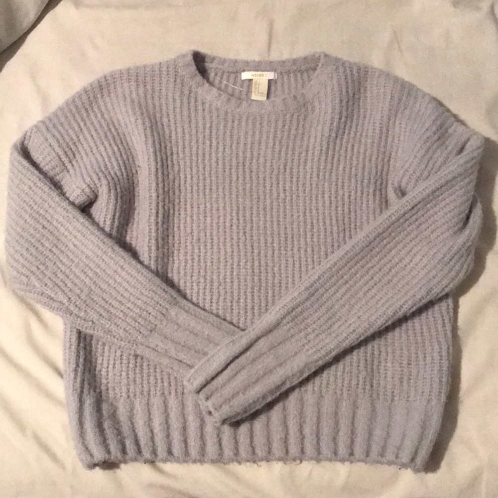 Light Gray Cozy Sweater